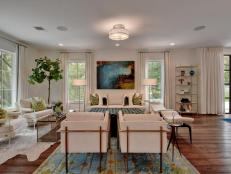 Sophisticated Living Space is Inviting, Contemporary