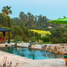 Relaxing California Swimming Pool