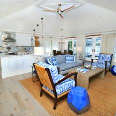 White Cottage Great Room Photos Hgtv