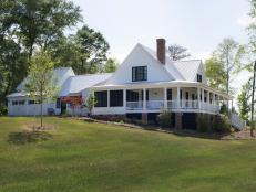 White Farmhouse Home 