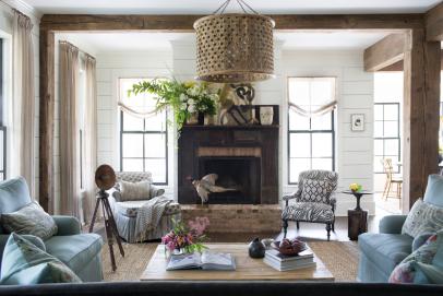 farm style living room