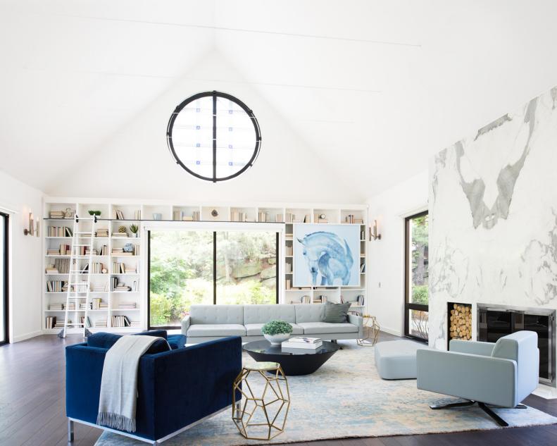 Elegant, Simple Living Room Design