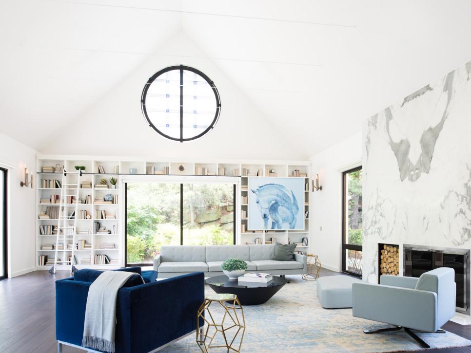 Elegant, Simple Living Room Design