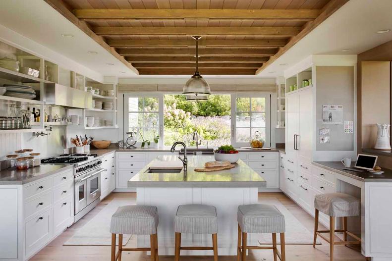 White Rustic Kitchen