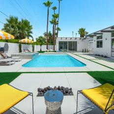 Modern Backyard With Pool