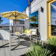 Bright and Colorful Contemporary Deck