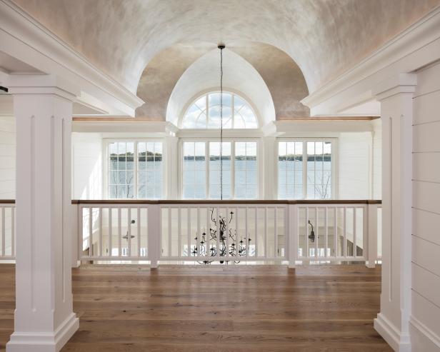 Hall With Barrel Vault Ceiling Hgtv