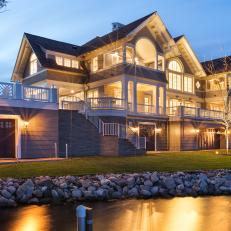 Lake Home Exterior and Dock