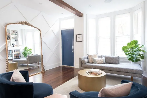 Solid Pattern Home Cozy, Inviting Home Makes Strong Use of Pattern and Texture | HGTV