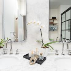 Sophisticated Double Vanity Bathroom