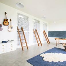 Redesigned Classroom Becomes Boys' Bedroom
