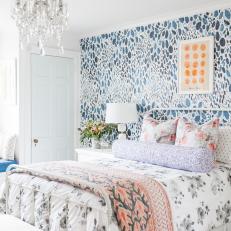 Mix of Color, Texture and Style Creates a Unique Girl's Room
