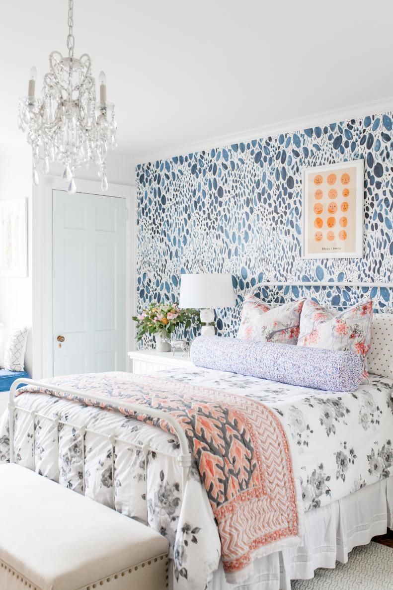 Unique Girl's Room with Mix of Color, Texture and Style