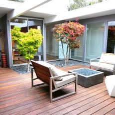 Midcentury Home With Private Courtyard