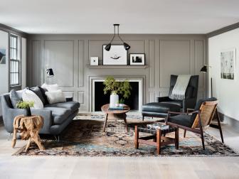 Gray Modern Living Room