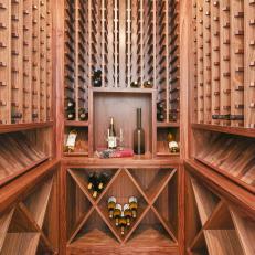 Wood Wine Cellar