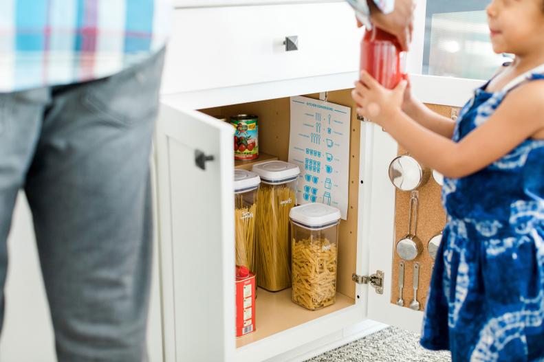 Pick one night a week where dinner prep is a group activity. If you have little ones, consider creating a cook station on their level that will encourage them to get in on the fun.