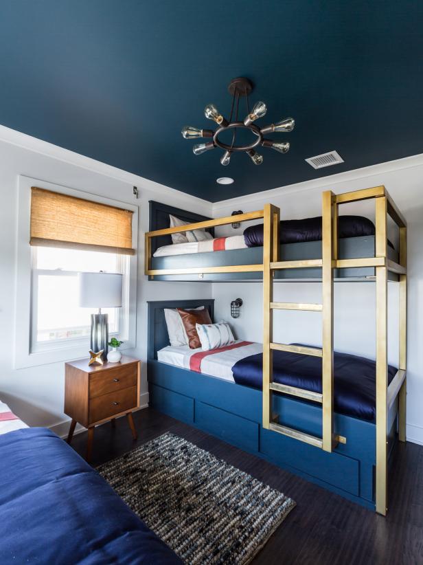 Modern Bunk Bed Upgrade Inspired by HGTV's 'Brother vs. Brother' | HGTV