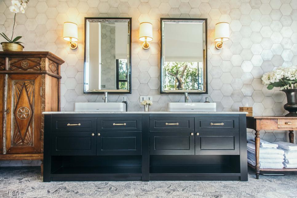 The 15 Best Diy Bathroom Projects Hgtv