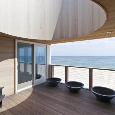 Beach House Deck With Oculus
