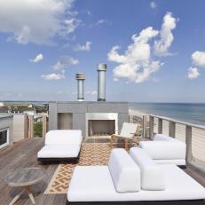 Roof Deck With Ocean View