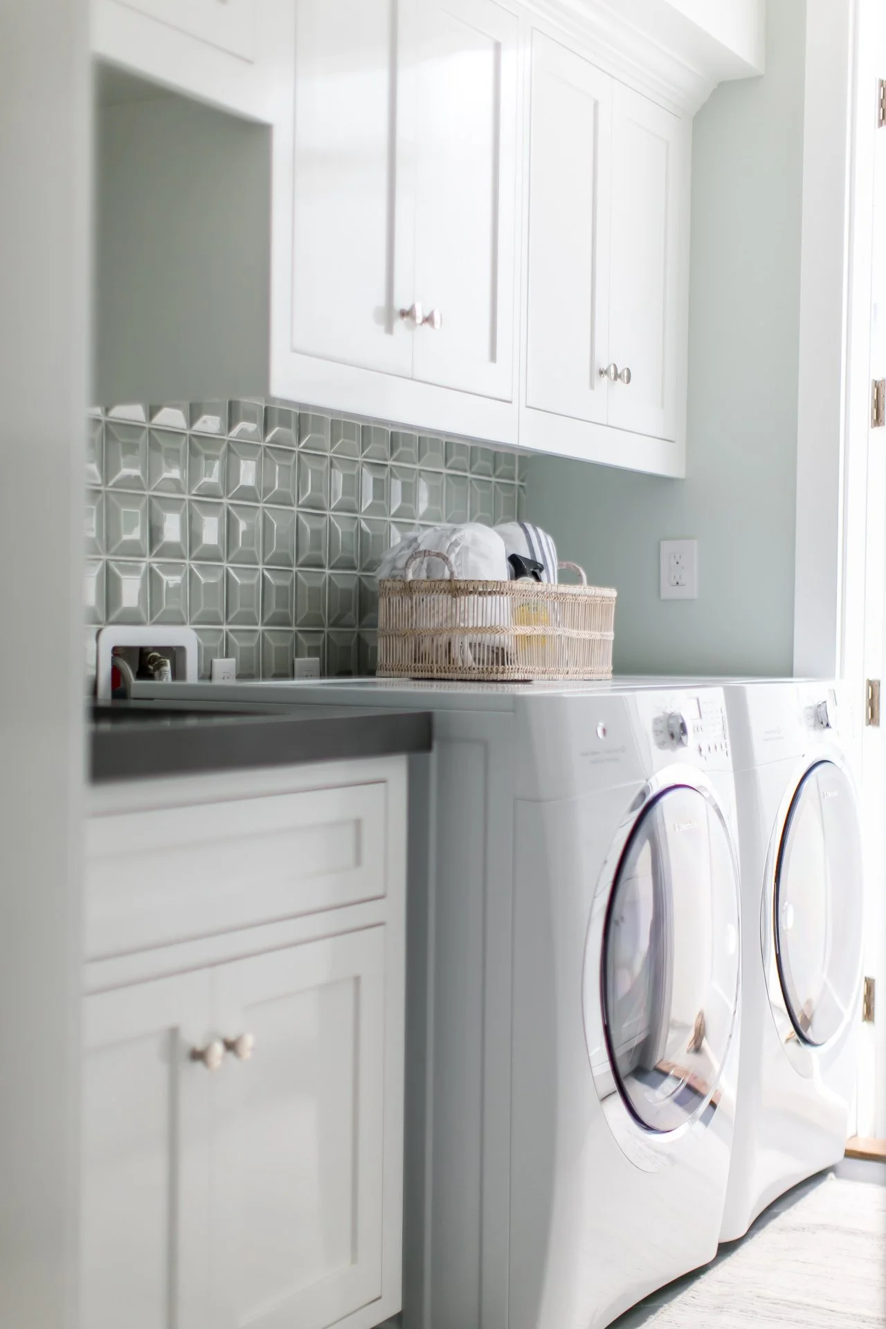 Laundry Backsplash Houzz