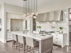 Chic and Contemporary Family-Friendly Kitchen
