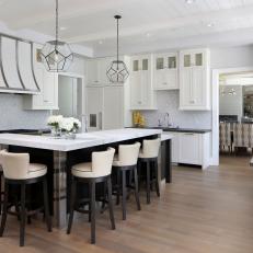 Open, Airy Kitchen is Family Friendly