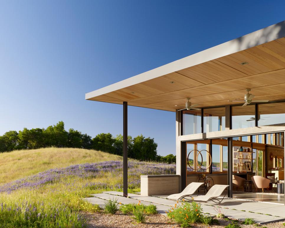 Porch With Cantilevered Roof HGTV