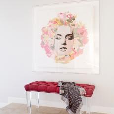 Art Adds Color to Palm Springs Home