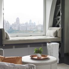 Hanging Daybed With Views of Central Park