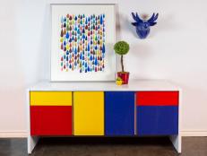 HGTV shows you how to make a lacquered credenza
