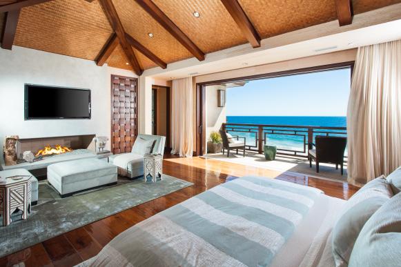View From Inside Master Bedroom of Ocean View