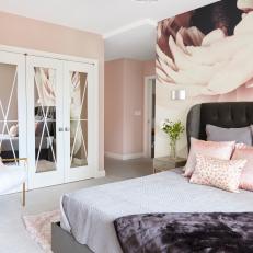 Master Suite Is Pretty in Pink
