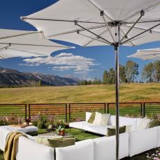 Outdoor Seating Area With Views