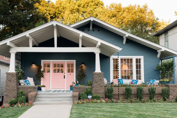 8 Cottage Style Homes with Gorgeous Exteriors - brick&batten