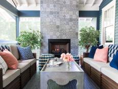 Screened Porch at HGTV Urban Oasis 2017 in Knoxville TN