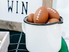 Use this quick and simple tutorial to make the perfect tailgate game for all football fans to enjoy.