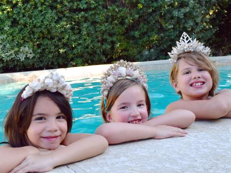 How to Make Shell Tiaras for a Mermaid