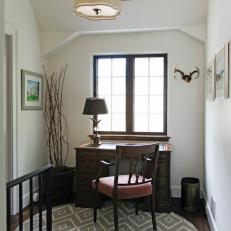 Simple Nook Turned Home Office