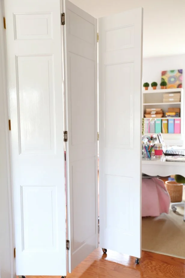 White Bi-Fold Doors