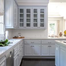 Light and Airy Traditional Kitchen
