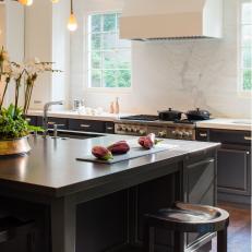 Barstools Help Boost Functionality of Kitchen Island
