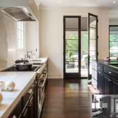 Reconfigured Cabinets Create a Smoother, Cleaner Look in the Kitchen