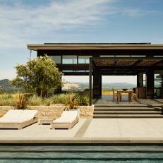Modern California Home with Outdoor Dining, Pool