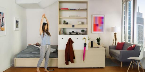 HGTV shows you the new Ori Systems modular, robotic furniture