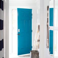 Nautical-Inspired Beach Paradise Condo Blue Door