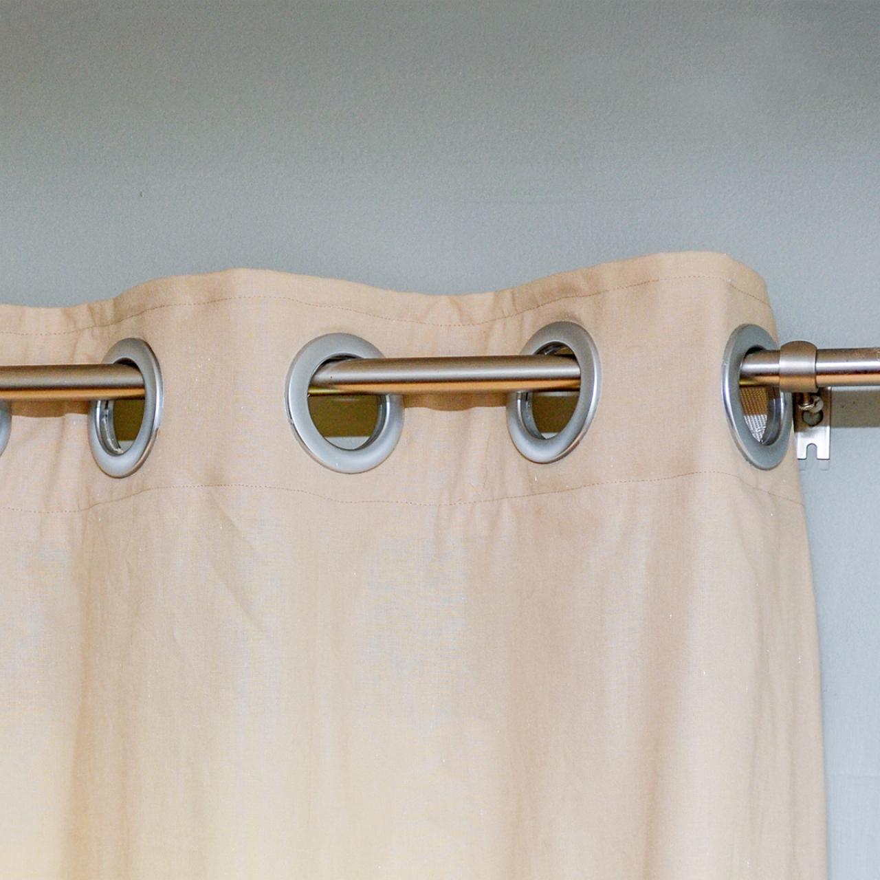 How To Make Grommet Curtains Hgtv