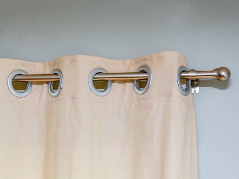 DIY Style: How to Make Grommet Curtains