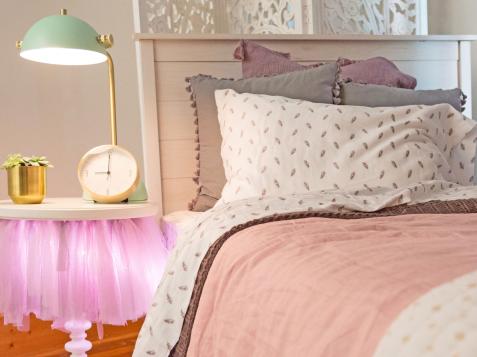 How to Make an Adorable Light-Up Tutu Nightstand